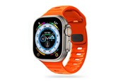 Smartwatch - Tilbehør - Tech-Protect  IconBand Line Strap for Apple Watch 4 / 5 / 6 / 7 / 8 / 9 / SE / Ultra 1 / 2 (42 / 44 / 45 / 49 mm) - Orange - 9490713934845