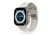 Smartwatch - Tilbehør - Tech-Protect IconBand Line Strap for Apple Watch 4 / 5 / 6 / 7 / 8 / 9 / SE / Ultra 1 / 2 (42 / 44 / 45 / 49 mm) - Beige - 9490713935088