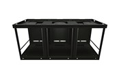 Rack skabe - Middle Atlantic C5 Credenza Frame Series - rack - 22" deep - 42U - C5-FF22-3