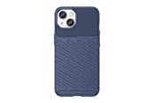 Mobil - Covers & Cases - Hurtel Armored iPhone 15 Plus Thunder Case - Blue - 9145576279526