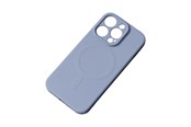 Mobil - Covers & Cases - Hurtel iPhone 14 Plus Silicone Case Magsafe - Ice Blue - 9145576278284