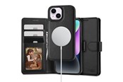Mobil - Covers & Cases - Tech-Protect  Wallet MagSafe Case for iPhone 15 - Black - 9319456603910