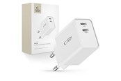 Mobil - Adaptere & Opladere - Tech-Protect C35W AC Charger 2x USB-C PD 35W - White - 9490713936078