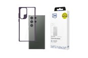 Mobil - Covers & Cases - 3mk Satin Armor Case+ Purple for Samsung Galaxy S24 Ultra - Transparent - 5903108592871