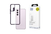 Mobil - Covers & Cases - 3mk Satin Armor Case+ Purple for Samsung Galaxy S24 - Transparent - 5903108592864