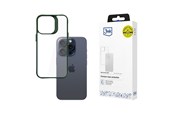 Mobil - Covers & Cases - 3mk Satin Armor Case+ Green for Apple iPhone 15 Pro - transparent - 5903108592581