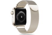 Smartwatch - Tilbehør - Tech-Protect MilaneseBand Strap for Apple Watch 4 / 5 / 6 / 7 / 8 / 9 / SE / Ultra 1 / 2 (42/44/45/49 mm) - Beige - 9319456607239