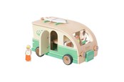 Trælegetøj - Classic World Wooden Camper with Accessories - 9pcs. - 20264
