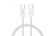 USB kabel - Tech-Protect UltraBoost Classic USB-C / USB-C PD 60W 3A 1m Cable - White - 9319456607116