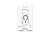 Mobil - Covers & Cases - Puro Lite Mag TPU+PC Case Compatible with MagSafe for iPhone 17 Pro Max - Transparent with Black Ring - PUIPC17P69LITEMBLK