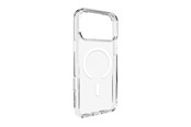 Mobil - Covers & Cases - Puro Lite Mag TPU+PC Case Compatible with MagSafe for iPhone 17 Pro Max - Transparent with White Ring - PUIPC17P69LITEMAGTR