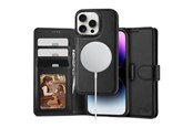 Mobil - Covers & Cases - Tech-Protect MagSafe Wallet Case with Wallet for iPhone 16 Pro - Black - 5906302311606