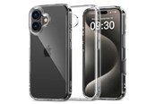 Mobil - Covers & Cases - Tech-Protect FlexAir Hybrid Case for iPhone 16 - Transparent - 5906302311620