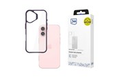 Mobil - Covers & Cases - 3mk Satin Armor Case+ Purple for Apple iPhone 16 - transparent - 5903108592826