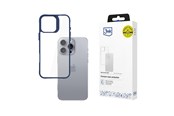 Mobil - Covers & Cases - 3mk Satin Armor Case+ Blue for Apple iPhone 16 Pro Max - transparent - 5903108592673