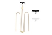 Mobil - Andet Tilbehør - Tech-Protect C2S Rope Crossbody Strap - Beige - 5906302312696