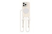 Mobil - Covers & Cases - Tech-Protect MagNecklace MagSafe Case for iPhone 15 Pro - Beige - 5906302313136