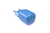 Mobil - Adaptere & Opladere - Puro 20W GaN USB-C Wall Charger - Blue - PUFCMTCUSBC20WGBLUE