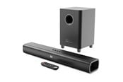 Hjemmebio - Majority Naga 60 Plus Bluetooth Soundbar + Wireless Sub - Black - 1000003066