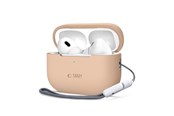 Mobil - Covers & Cases - Tech-Protect Silicone Case for Apple AirPods Pro 1/2 - Beige - 5906302313648