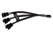 Strømkabel (ekstern) - Alphacool Y-Splitter 4-Pin - 18679