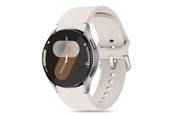 Smartwatch - Tilbehør - Tech-Protect Silicone Strap for Samsung Galaxy Watch 4 / 5 / 5 Pro / 6 / 7 / FE - Beige - 5906302313815