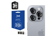 Mobil - Beskyttelsesglas - 3mk Lens Protection Pro Camera Cover for iPhone 16 Pro / 16 Pro Max - 5903108588621