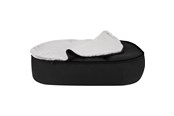 Hunde - Bed Time Hundeseng KENZO 90x70x15 cm. Sort - 23G-NEW25-A19 BLACKm
