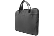 Tasker - Puro Scudo SleevePro in Nylon for MacBook and Notebook up to 14" Black - PUSCUDOPROS14BLK