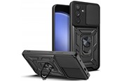 Mobil - Covers & Cases - Tech-Protect CamShield Pro Case for Samsung Galaxy S23 FE - Black - 9319456607048