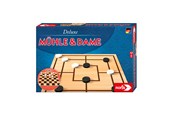Brætspil - Noris DEvi LOVEuxe - Morris & Checkers - 606108012