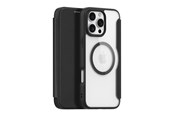 Mobil - Covers & Cases - Dux Ducis Skin X Pro Case for iPhone 16 Pro with MagSafe and Flip - Black - 6934913004487
