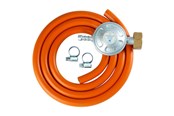 Grill og tilbehør - Meva LPG Gas Cylinder Connection Kit Reducer 37 mbar 1.5m - 8590584570300