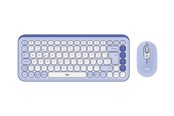 Tastatur - Logitech POP Icon Combo - Tastatur & Mus sæt - Schweizisk - Hvid - 920-013277