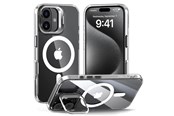Mobil - Covers & Cases - Tech-Protect MagStand MagSafe Case for iPhone 16 - Transparent - 5906302375837