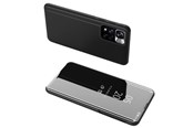 Mobil - Covers & Cases - Hurtel Clear View Case cover for Realme C33 Flip Cover Black - 9145576273944