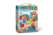 Babylegetøj - Melissa & Doug Blockables Playset Town 73pcs - 51108