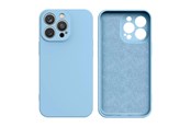 Mobil - Covers & Cases - Hurtel Silicone Case for Samsung Galaxy A14 5G / Galaxy A14 Silicone Cover Light Blue - 9145576273104