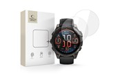Mobil - Beskyttelsesglas - Tech-Protect Glass Fit+ 2-pack Tempered Glass for Garmin Fenix 8 47 mm - Clear - 5906302318919
