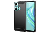 Mobil - Covers & Cases - Hurtel Carbon Case Case for Infinix Hot 20 Play Flexible Silicone Carbon Cover Black - 9145576275443