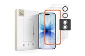 Mobil - Beskyttelsesglas - Tech-Protect Easy Set+ 3-pack Tempered Glass for iPhone 17- Clear - 5906302319268