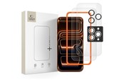 Mobil - Beskyttelsesglas - Tech-Protect Easy Set+ 3-pack Tempered Glass for iPhone 16 Pro Max / 17 Pro Max - Clear - 5906302319299