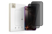 Mobil - Beskyttelsesglas - Tech-Protect Glass Spy+ 2-pack Privacy Glass for iPhone 16 Pro / 17 / 17 Pro - 5906302319305