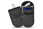 Mobil - Covers & Cases - Tech-Protect KLR100 RFID Locking Car Key Case - Black - Carbon - 5906302376995