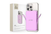 Powerbank - Tech-Protect Powerbank PB31 MagSafe 10000mAH - purple Powerbank - Lilla - 10000 mAh - 5906302375820