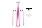 Mobil - Andet Tilbehør - Tech-Protect C7S Rope Crossbody Strap - Pink - 5906302375745