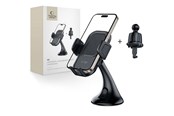 Mobil - Andet Tilbehør - Tech-Protect V8 Car Mount for Dashboard and Air Vent - Black - 5906302371372