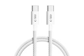USB kabel - Tech-Protect Ultraboost Lite USB-C PD60W/3A Cable 100 cm - Grey - 5906302380909