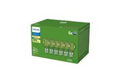 Lyskilder - Philips LED pære Ultra Efficient P45 2,3W/827 (40W) Klar 6-pak E14 - 929003801131