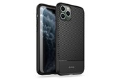 Mobil - Covers & Cases - CRONG Prestige Carbon Cover - iPhone 11 Pro Case - Black - CRG-CARB-IP11P-BLK
